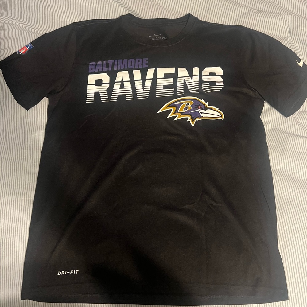 Baltimore Ravens Black Nike Dri-FIT T-Shirt